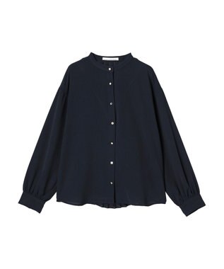 Green Parks ・ＥＬＥＮＣＡＲＥ　ＤＵＥ　バックプリーツブラウス Navy