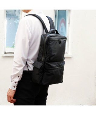 Regalo Felice 【内装にデニム調生地 / A4サイズ対応】リュック / REGALO BK(ブラック）