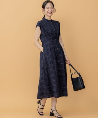 組曲 ナローストラップサンダル ブラック系