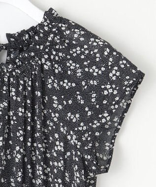 Feroux ウエストシャーリングティアード ワンピース ブラック系1