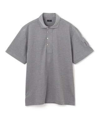 JOSEPH HOMME 【接触冷感】アイスコットンカノコ　ポロ ライトグレー系
