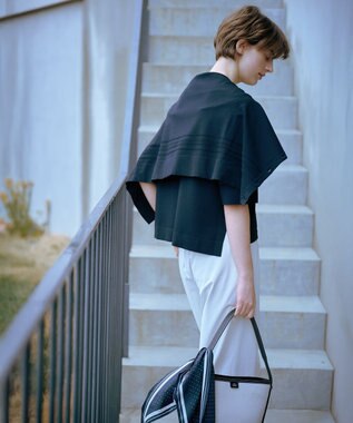 J.PRESS LADIES 【2way】Bucket キャンバス バッグ ブラック系