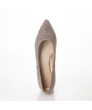 Riz raffinee <Riz raffinee>パンチングポインテッドトゥパンプス オークスエード