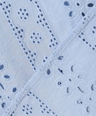 ANY エンブロイダリーシャツ サックス