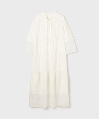 GRACE CONTINENTAL レースコンビワンピース ホワイト