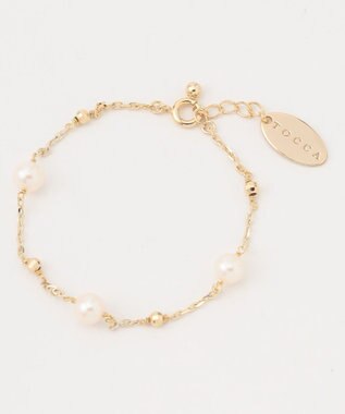 TOCCA WALTZ PEARL BRACELET 淡水パール ブレスレット ゴールド系