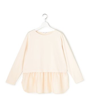 23区 【先行予約】ナチュラルコットンベア シアードッキング カットソー