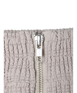 Green Parks ・ＥＬＥＮＣＡＲＥ　ＤＵＥ　２ｗａｙ　Ｗ－ＺＩＰスカート Gray