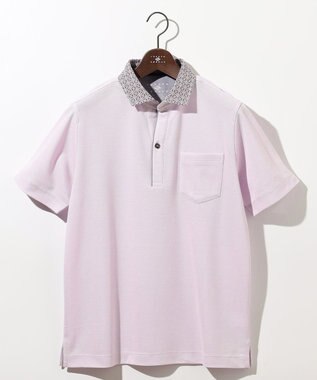 JOSEPH ABBOUD 【愛されて20年！オーガニックコットン使用】ダディ ポロシャツ ローズ系