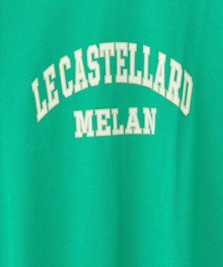 Green Parks 袖折り返しカレッジＴシャツ Green