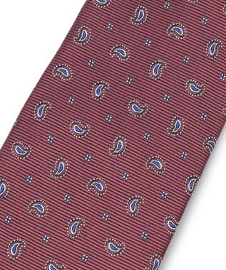 J.PRESS MEN 【VINTAGE JACQUARD COLLECTION】ペイズリー柄 ネクタイ ワイン系7