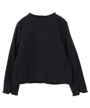 YECCA VECCA ツイードジャケット Navy