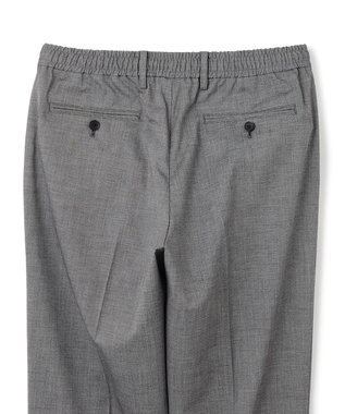 JOSEPH HOMME 【ストレッチ/ウエストゴム仕様】キャリーマンストレッチ ドロスト付ストレートパンツ / HOVE ライトグレー系
