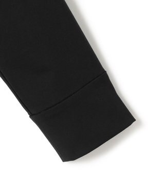 ICB 【洗える】 コンパクトモクロディ バンドカラーカットソー［アビガイルテープ］ ブラック系