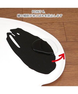 PET PARADISE スヌーピー シリコン フードマット フェイス型 ホワイト