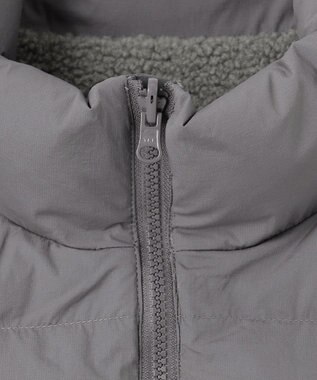 UNFILO MENS ウォーム ライトムーブ リバーシブルベスト [24年秋冬商品] グレー