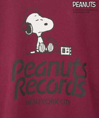 Green Parks ■PEANUTS ヘッドフォンスウェット Bordeaux