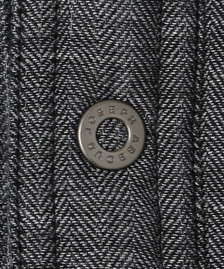 JOSEPH ABBOUD 【キングサイズ】リバーシブルチェック シャツ ブラック系