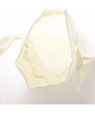 UNBILLION カシュカシュ cachecache / ビーズハート手提げバッグ ホワイト