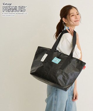 ROOTOTE 8580【スヌーピー】IP.バレル.ピーナッツ-9F 01：ブラック