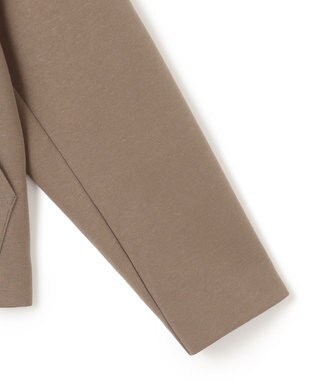 ICB L 【WEB限定・洗える】 コットンダンボール ブルゾン ブラウン系