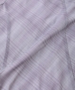 earth music&ecology フロントリボンチェックミニキャミワンピース Check Gray