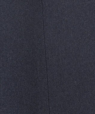 J.PRESS LADIES S 【洗える】LANATEC シャークスキン&ヘリンボーン スカート ネイビー系