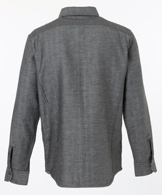 JOSEPH ABBOUD 【キングサイズ】リバーシブルチェック シャツ ブラック系