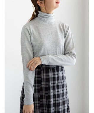 Te chichi ライトタートルニット シルバー