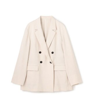 UNFILO TENNEN TOUCH ダブルブレスト ジャケット ベージュ