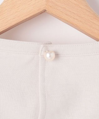 組曲 【人気につき新色追加！】チュールスリーブ カットソー ベージュ系