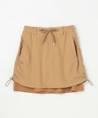 PW CIRCULUS 【蓄熱裏地】【WOMEN】バイカラースカート ゴルフウェア レディース ベージュ系