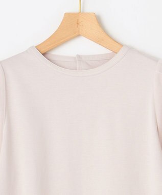 組曲 【人気につき新色追加！】チュールスリーブ カットソー ベージュ系