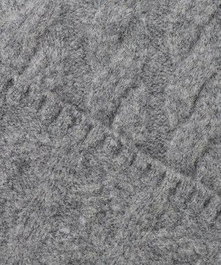 ANY SIS 【2WAY】ケーブルベストSETニット ワンピース チャコール