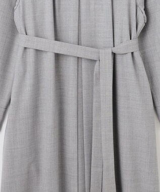 自由区 【洗える】ウーステッドトロ ワンピース ライトグレー