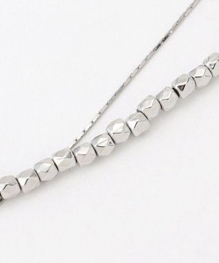 ANY ２連メタルチェーンネックレス シルバー