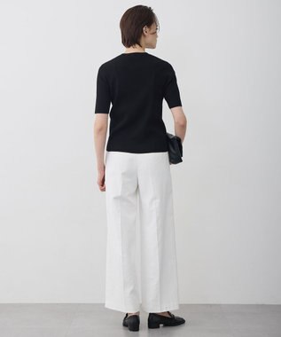 ICB L 【先行予約】シェルタリングドライオックス ワイドパンツ オフホワイト