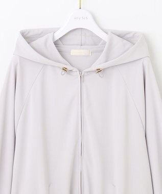 ANY SIS 【UVカット・接触冷感】ラッシュガード パーカー ライトグレー