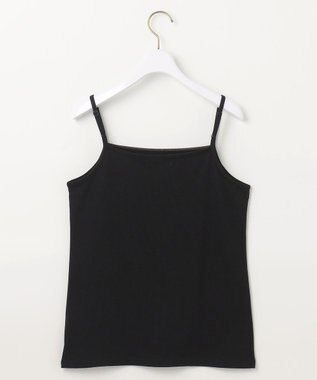 ANY SIS 【吸水速乾・UVケア・接触冷感】コンフォートジャージー キャミソール ブラック