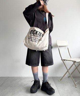 WEGO 別注Dickies　キャンバスショルダー 柄6
