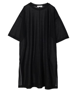 Green Parks シアーカットチュニック Black