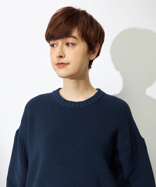 HELLY HANSEN フィッシャーマンニットクルー ディープネイビー