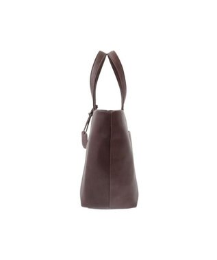 genten 【新型】ゴートベーシック ハンドバッグ グレー