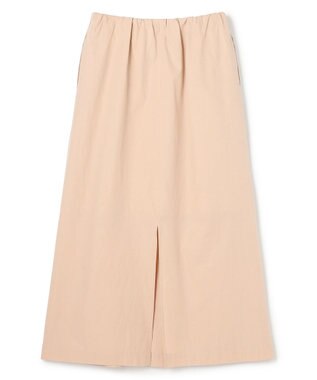 BEIGE， MALLOW / コットンタック イージーフレアスカート Beige