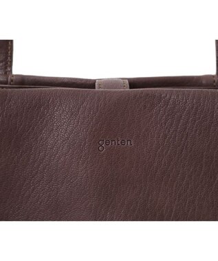 genten 【新型】ゴートベーシック ハンドバッグ グレー