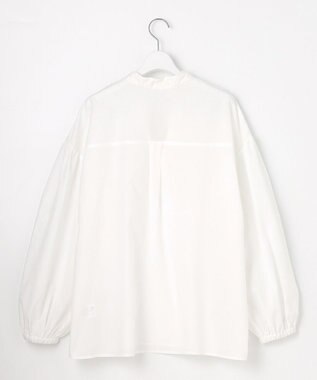 Feroux 【洗える】カフタンシャツ ブラウス ホワイト系