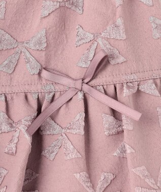 ANY KIDS リボン バルーンスカート ピンク