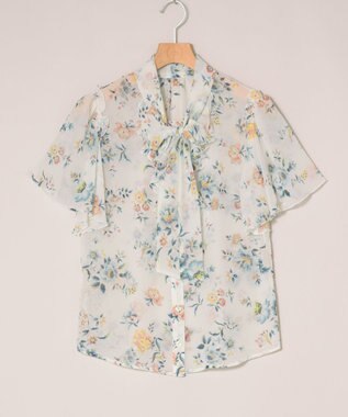 ONWARD Reuse Park 【組曲】ブラウス秋冬 オフホワイト