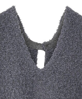 AMERICAN HOLIC テープヤーンバックシャンベスト Charcoal Gray