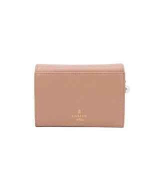 LANVIN en Bleu イエナ 2つ折り中Lファスナー財布 ピンク